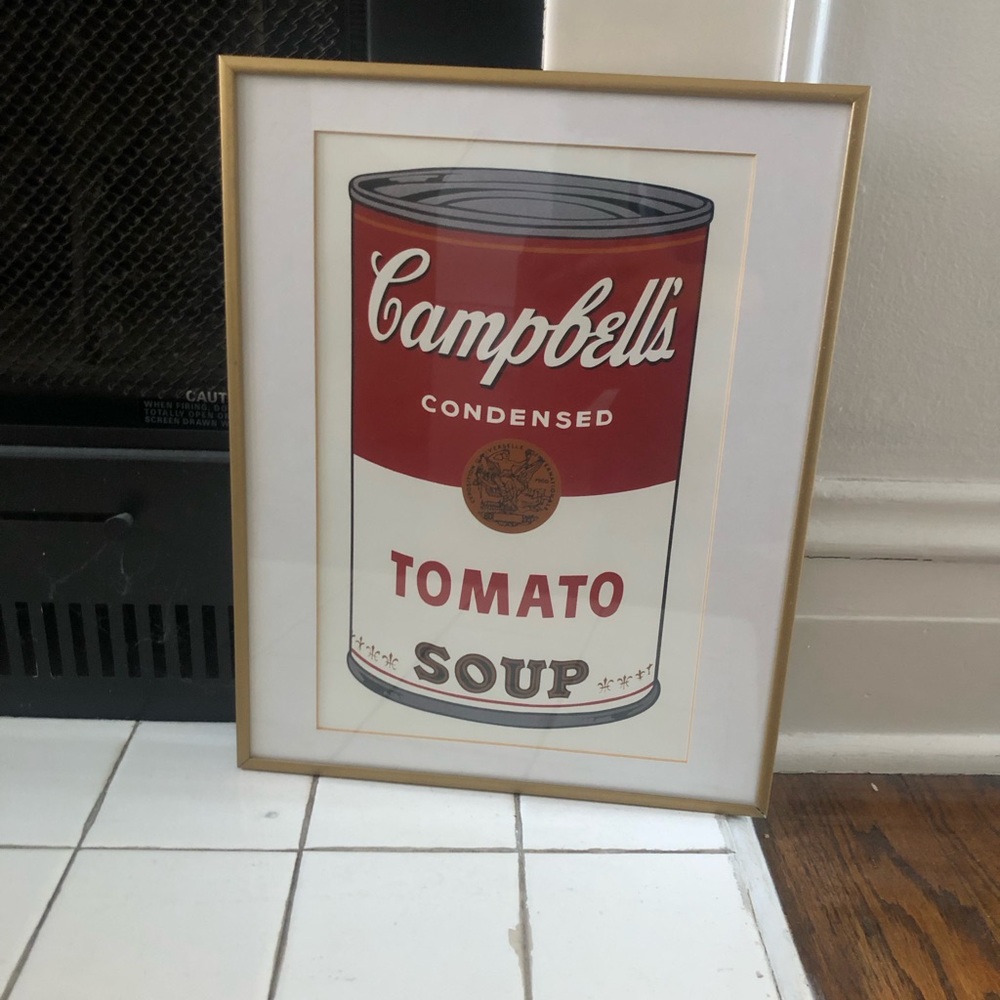 Andy Warhol (print & framed)